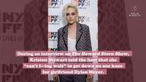 Kristen Stewart wants to propose to her girlfriend so we may never get our chance