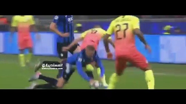 كل ما قدمه رياض محرز ضد نادي أتالانتا