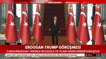 Cumhurbaşkanı Erdoğan, ABD Başkanı Trump'la telefonda görüştü: 13 Kasım'da ABD'ye gidiyor