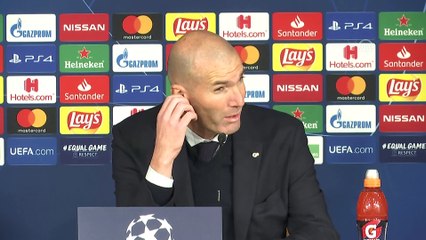 Real Madrid - Galatasaray maçının ardından - Zinedine Zidane - İSTANBUL
