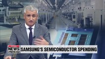 Samsung Electronics tops list of companies' semiconductor investment over past 3 years