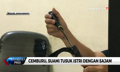 Download Video: Cemburu, Suami Tusuk Istri Pakai Sajam