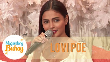 Lovi sees the goodness of FPJ through people she works with | Magandang Buhay