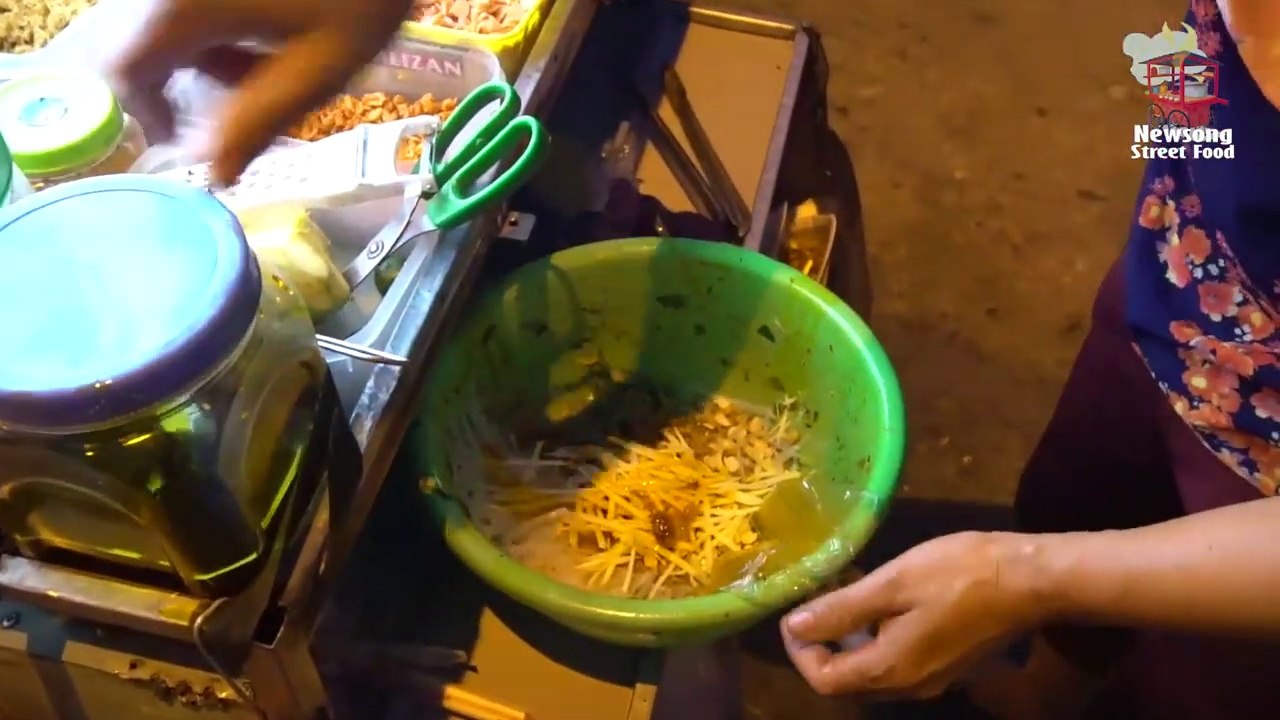 Gâteau de ceinture mixte I Cuisine de rue de Hanoi I Cuisine de rue vietnamienne