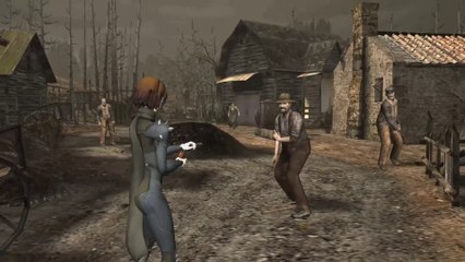 Resident Evil 4 Mod |Makoto Niijima (新島 真) | Queen (クイーン) | Persona 5 | Gameplay [4/4]