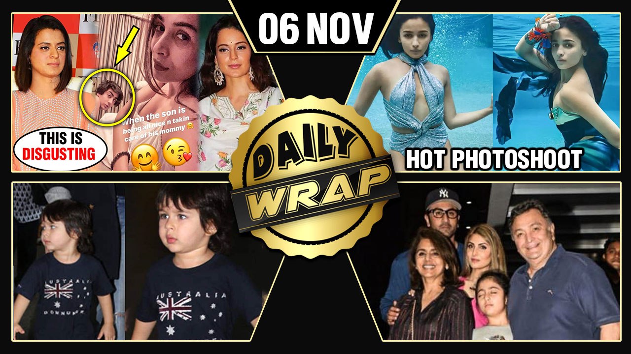 Rangoli VS Malaika, Alia Bhatt VOGUE 2019, Akshay - Nupur Filhaal Song | Top 10 News