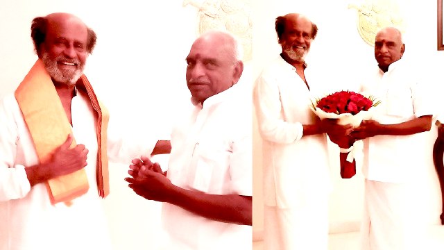 போயஸ் தோட்டத்தில் ரஜினியை சந்தித்த பொன். ராதாகிருஷ்ணன் !