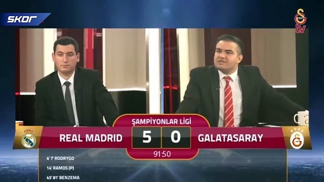 Galatasaray'ın yediği 6. gol sonrası GSTV stüdyolarından ilginç yorum: 5'e razıydık.