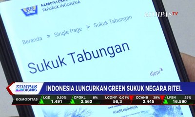 Indonesia Luncurkan Green Sukuk Negara Ritel