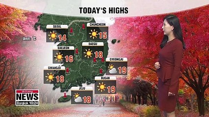 Temperature to plunge tomorrow morning