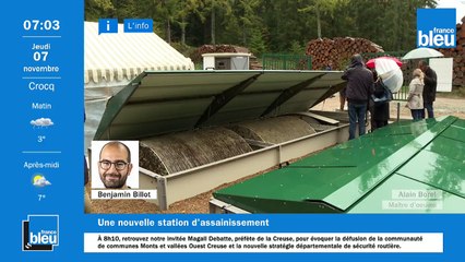 La matinale de France Bleu Creuse du jeudi 7 novembre 2019