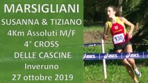 Marsigliani Tiziano e Susanna 4° CROSS DELLE CASCINE Inveruno 27 ottobre 2019