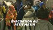 À Paris, des camps de migrants près de Porte de la Chapelle évacués