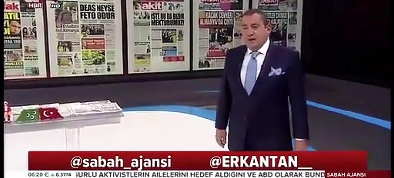 A Haber'in yüzü Erkan Tan'dan Arınç'a: ''Gülen kahpesine hizmet ediyor''