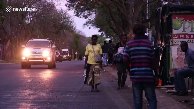 Refugees camp outside UNHCR offices in Pretoria as court case over their removal continues