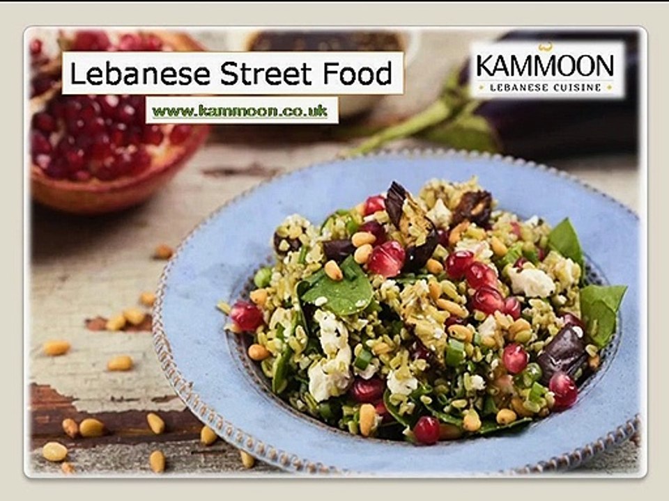 Lebanese Street Food -  www.kammoon.co.uk
