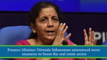 Nirmala Sitharaman's booster dose for real estate sector: Key takeaways