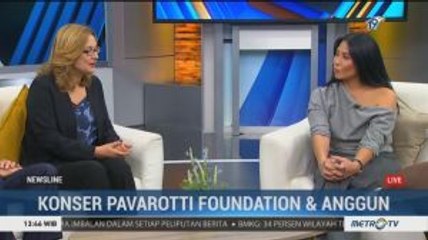 Konser Pavarotti Foundation dan Anggun (2)