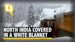 Tourists in For a Suprise With Fresh Snowfall in J&K & Himachal
