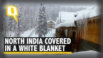 Tourists in For a Suprise With Fresh Snowfall in J&K & Himachal