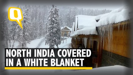 Télécharger la video: Tourists in For a Suprise With Fresh Snowfall in J&K & Himachal