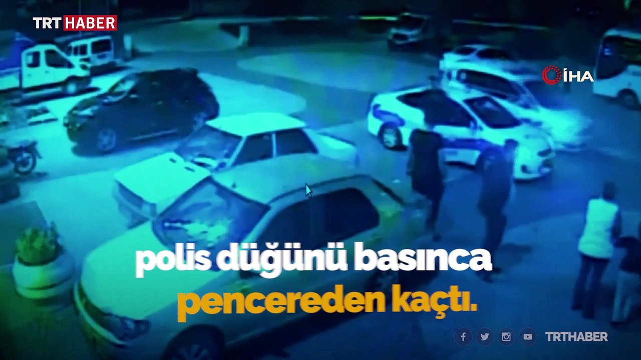 Polis düğünü bastı, çocuk gelin ve damat pencereden kaçtı