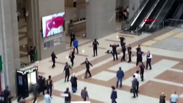 Çağlayan'daki istanbul adalet sarayında intihar şoku 1