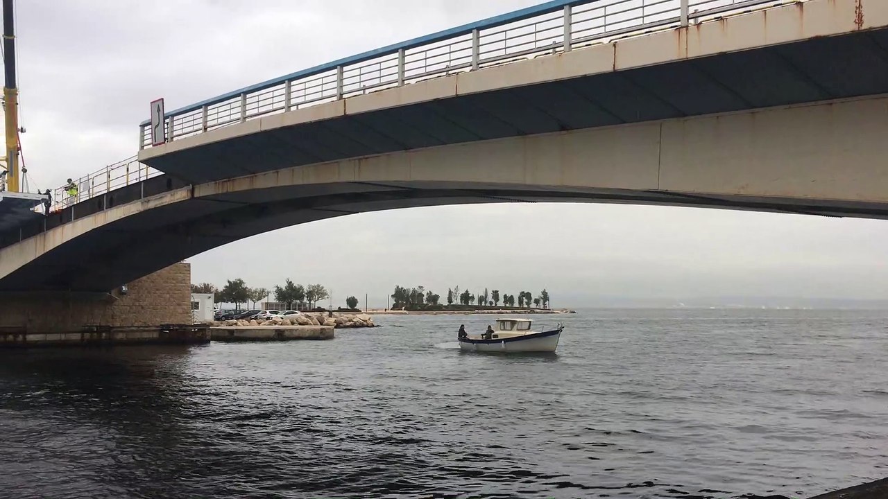 Martigues : le pont levant retrouve ses trottoirs
