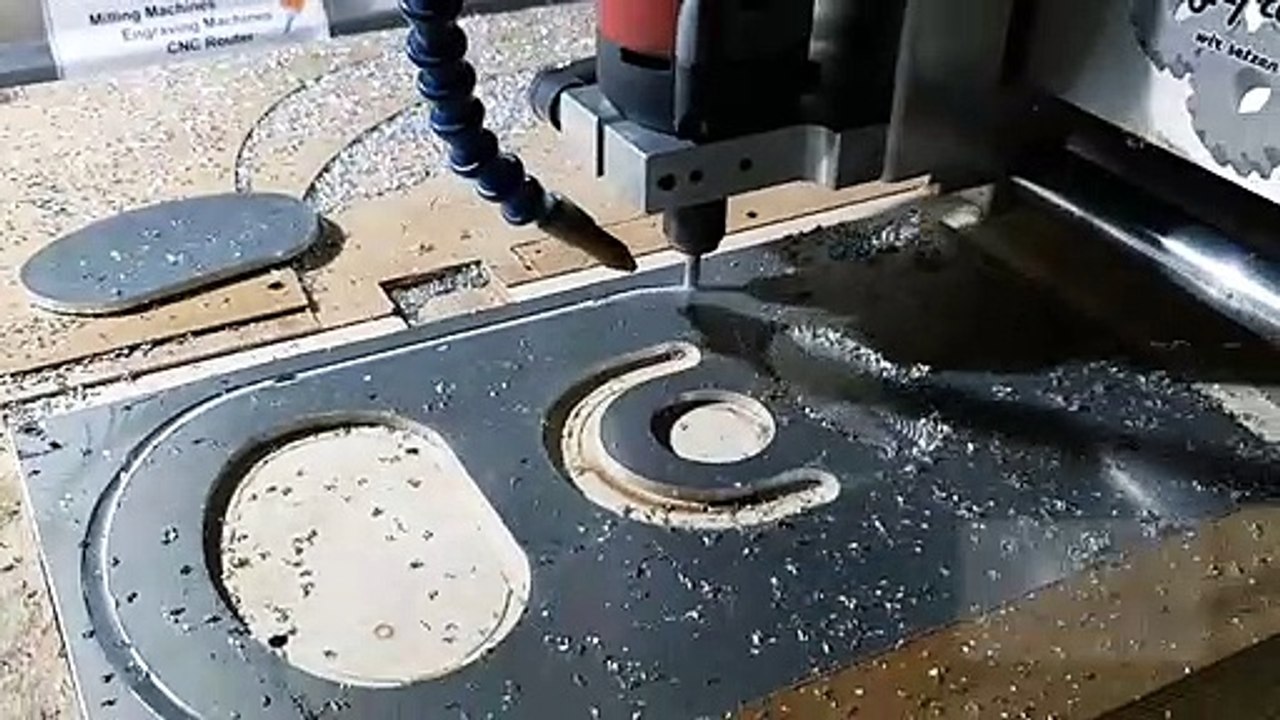 Aluminium fräsen mit einer High-Z CNC Fräse