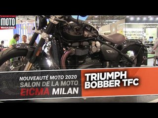 TRIUMPH BOBBER TFC - SALON MILAN EICMA