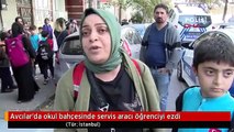 Avcılar'da okul bahçesinde servis aracı öğrenciyi ezdi