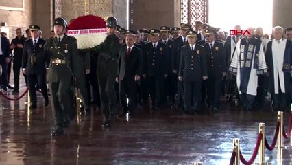 Ankara emniyet genel müdürü anıtkabir'de ziyaretçi defterini imzaladı-aktuel