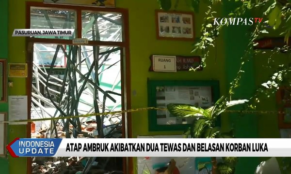 Pasca-Atap SDN Gentong 1 Pasuruan Ambruk, Polisi Periksa 4 Saksi