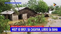 Higit 80 brgy. sa Cagayan, lubog sa baha