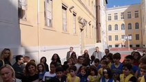 Zingaretti - Un movo campo di basket nella scuola Di Donato al quartiere Esquilino (07.11.19)