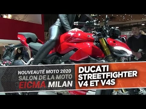 DUCATI STREETFIGHTER V4 et V4S - Salon EICMA Milan 2019