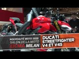 DUCATI STREETFIGHTER V4 et V4S - Salon EICMA Milan 2019