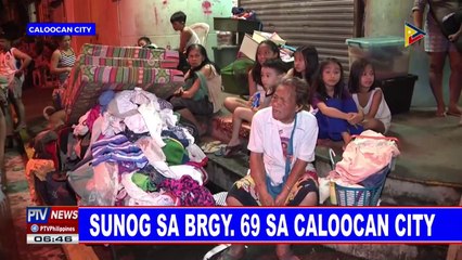 Sunog sa brgy. 69 sa Caloocan City