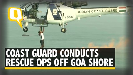 Indian Coast Guard Conducts Two-day Rescue Workshop off Goa Shore