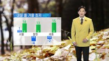 [날씨] 내일 절기 '입동'...올가을 최저 기온 기록 / YTN