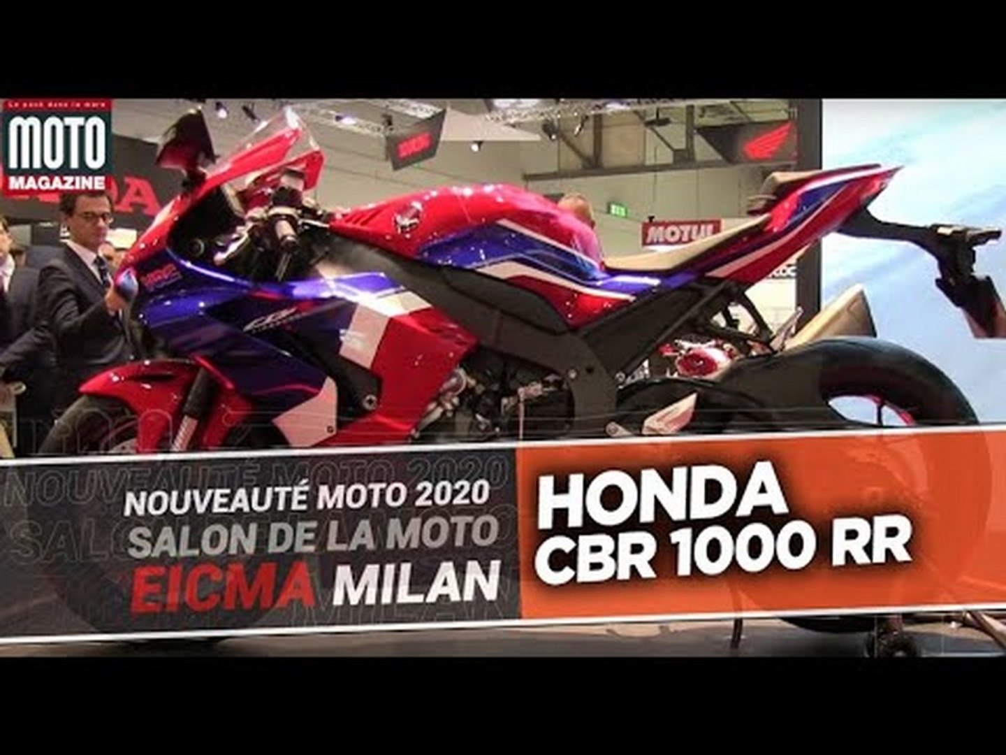 Honda Cbr 1000 Rr Ca Promet Salon Eicma Milan 2019 Video Dailymotion