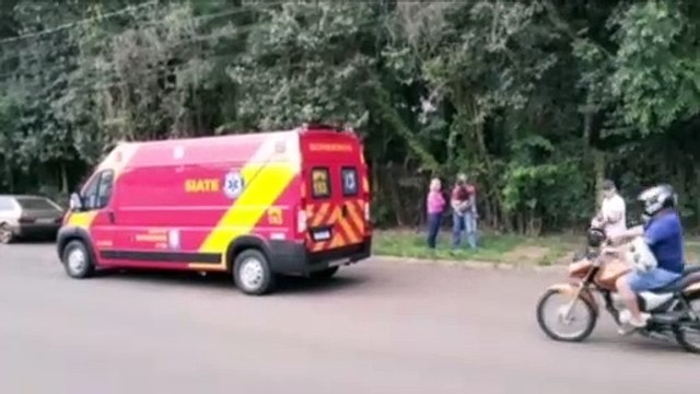 Motociclista sofre queda, no São Cristóvão