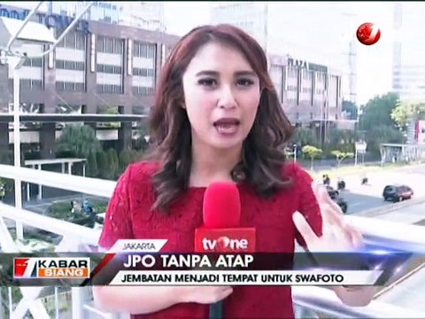 Atap JPO Sudirman Dicopot, Anies: Unik, Ada Jejeran Gedung