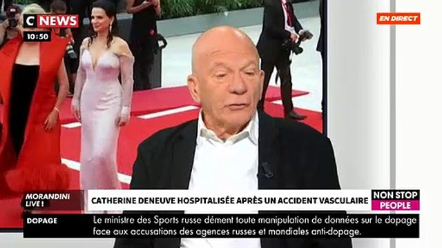 Un médecin explique l’accident vasculaire cérébral ischémique dont a été victime l’actrice Catherine Deneuve - VIDEO