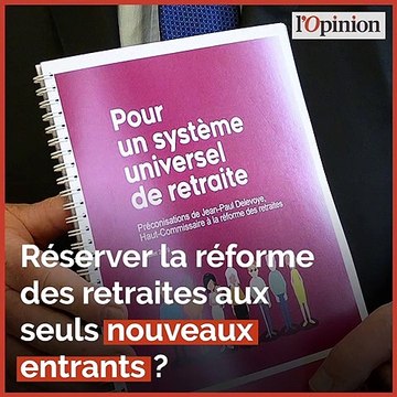 Réserver la réforme des retraites aux seuls nouveaux entrants ? Jean-Paul Delevoye réaffirme son opposition