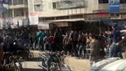 İdlib'te htş'ye protesto