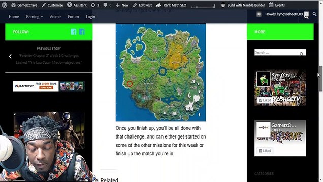 Search the hidden N found in The Lowdown Loading Screen - Fortnite Chapter 2 Week 5