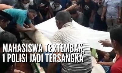 Brigadir A-M Tersangka Mahasiswa Tertembak Saat Demo di Kendari