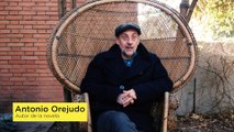 VENTAJAS DE VIAJAR EN TREN Película - Clip -Antonio Orejudo habla de Aritz Moreno