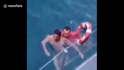 Thai fisherman rescued after spending 12 hours at sea
